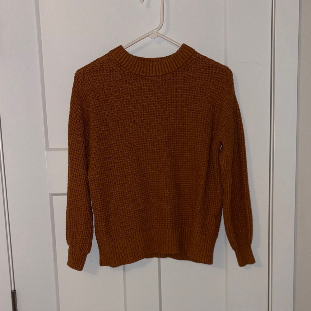 American Eagle Outfitters Rust Sweater